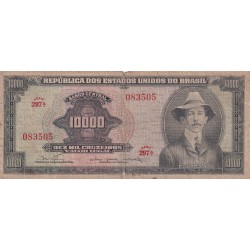 BRASILE 10000 CRUZEIROS 1966 
